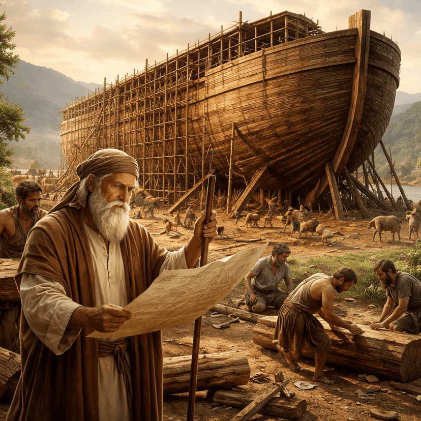 How Long Did It Take Noah to Build the Ark?