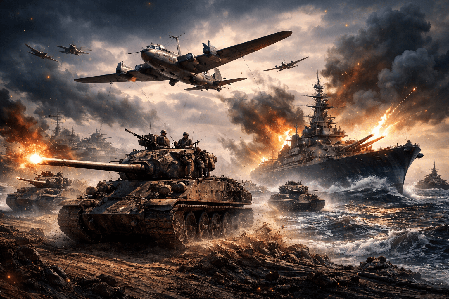 WW2 Weapons & Military Technology